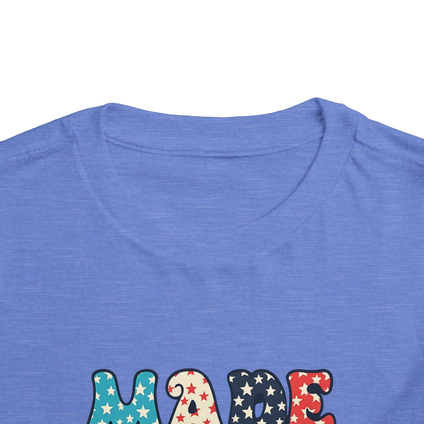 Toddler Tee Vintage Made in USA Retro Smiley Peace Sign Star Design