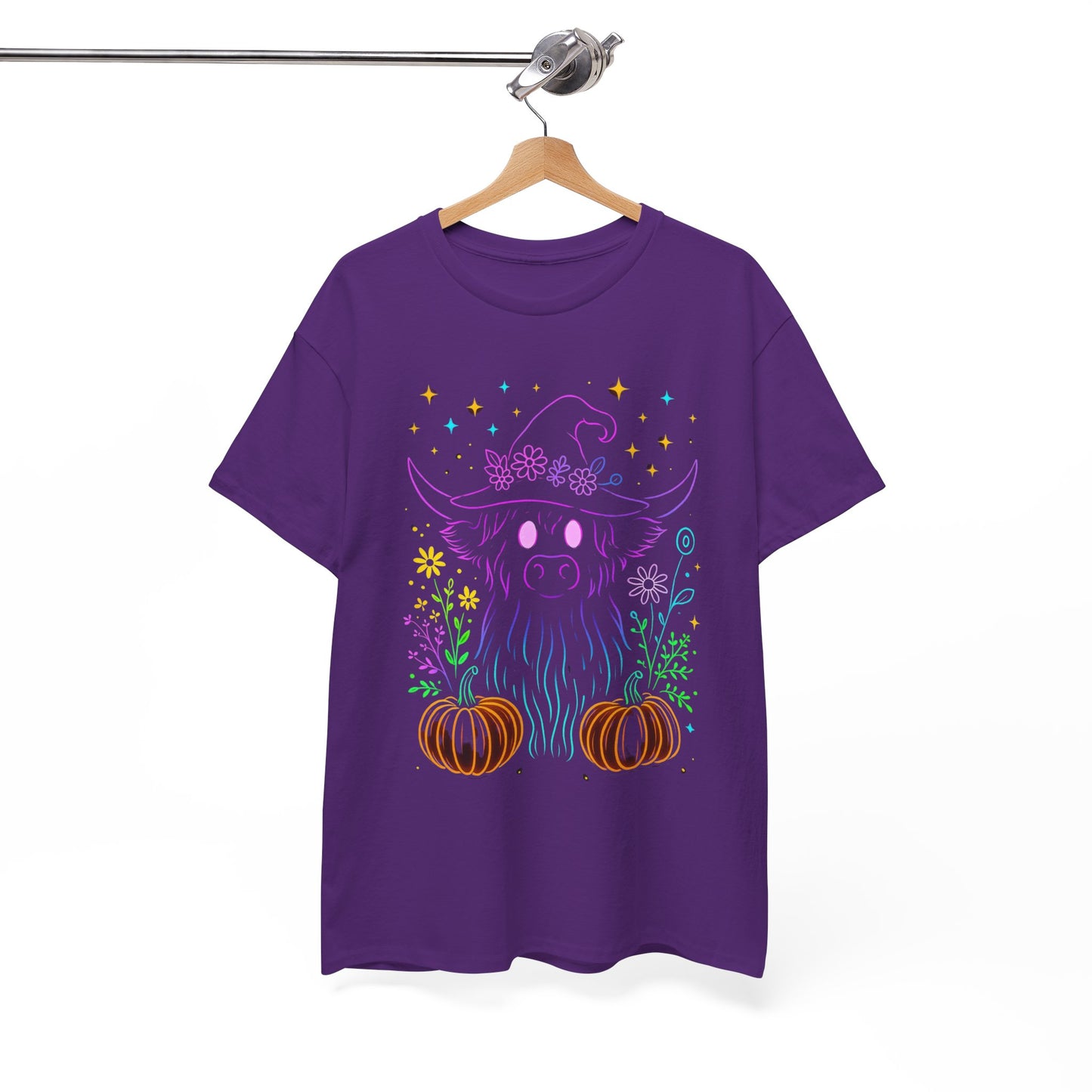 Highland Cow Witch Hat Tee
