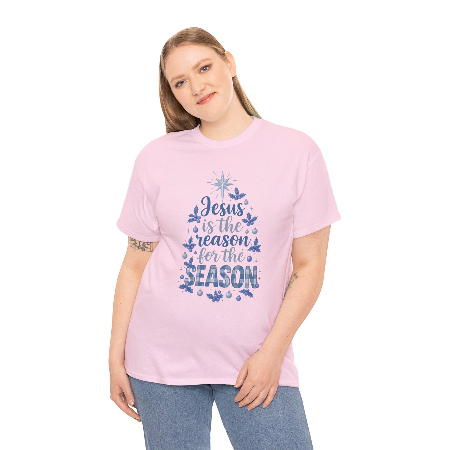 Jesus is the Reason Christmas Tree Tee
