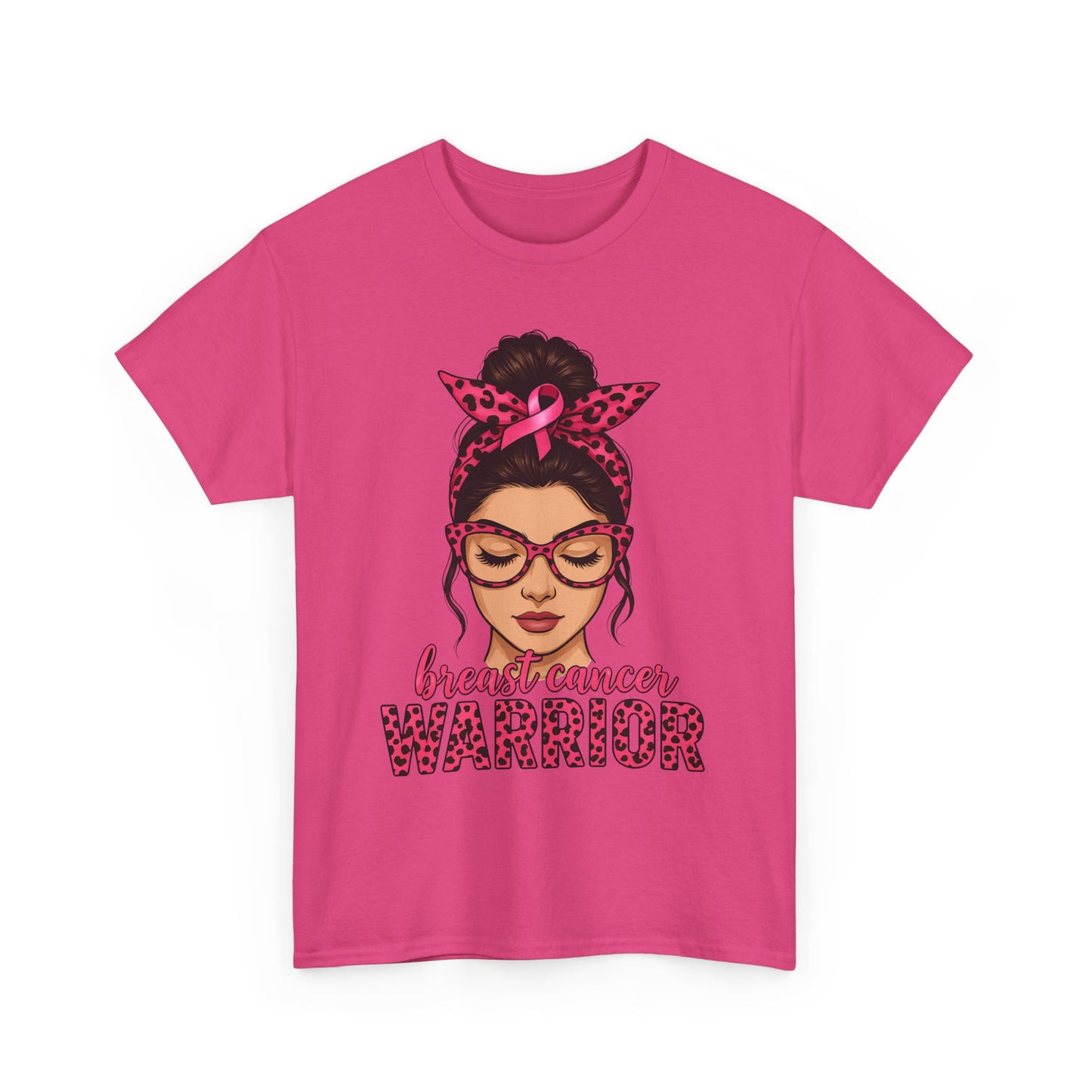 Breast Cancer Warrior Tee - Pink Ribbon Support
