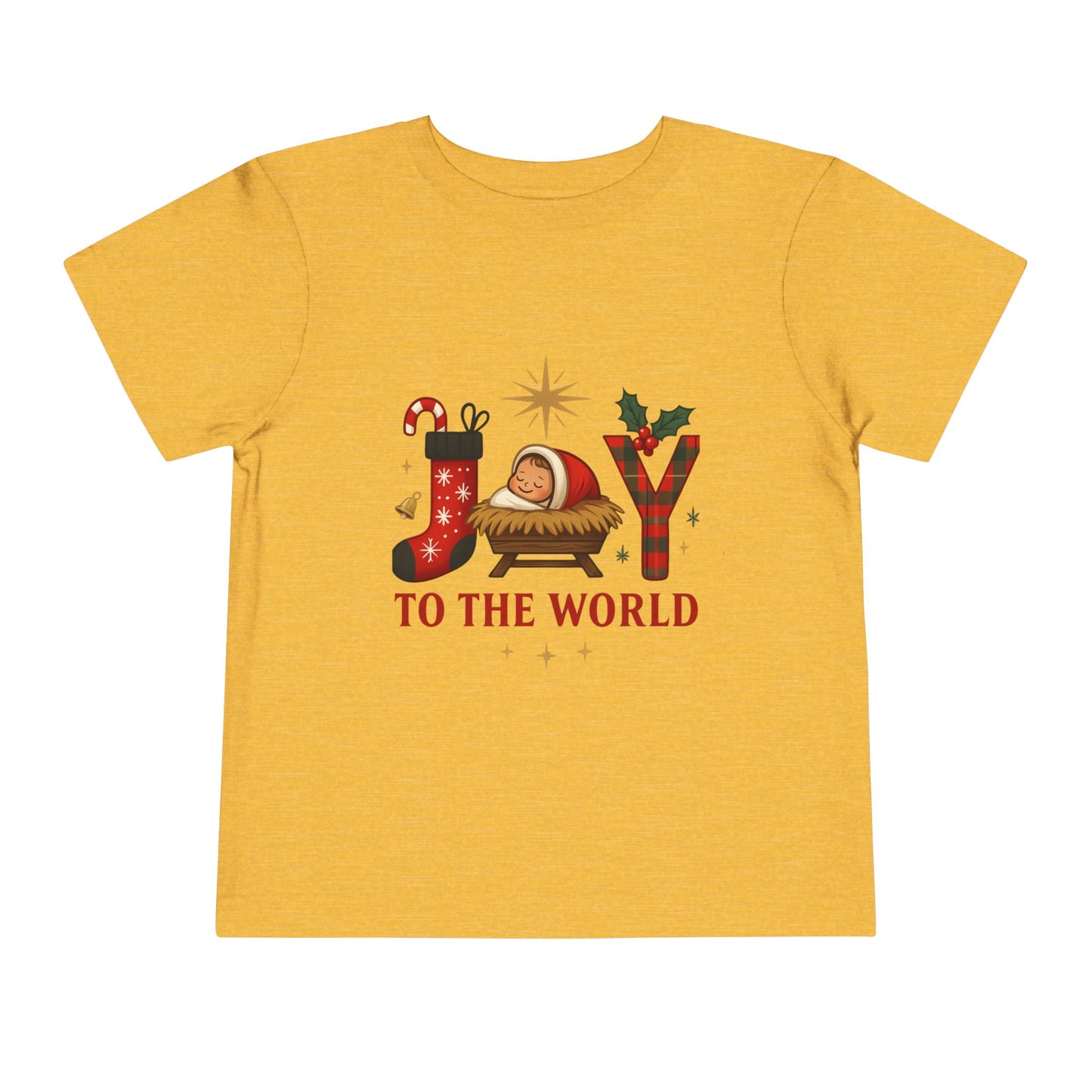 Joy to the World Toddler Christmas Tee