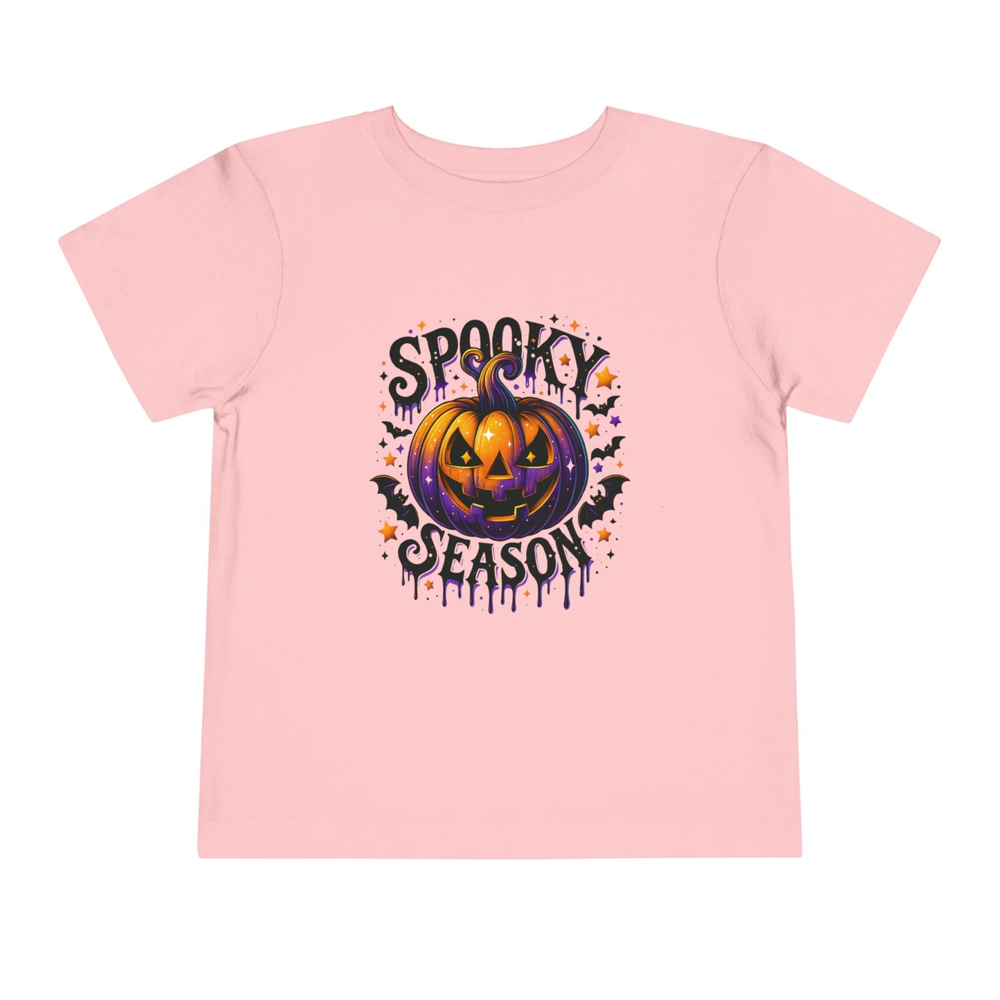 Spooky Season Jack-o'-Lantern Toddler Tee