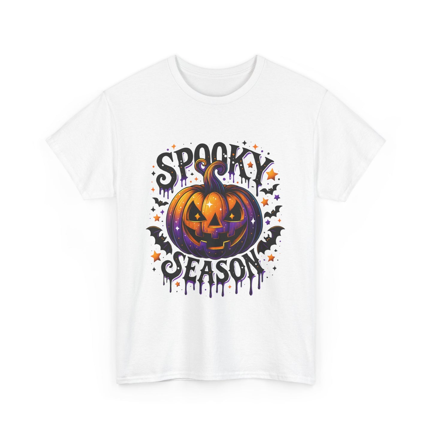 Spooky Season Jack O Lantern Halloween Tee