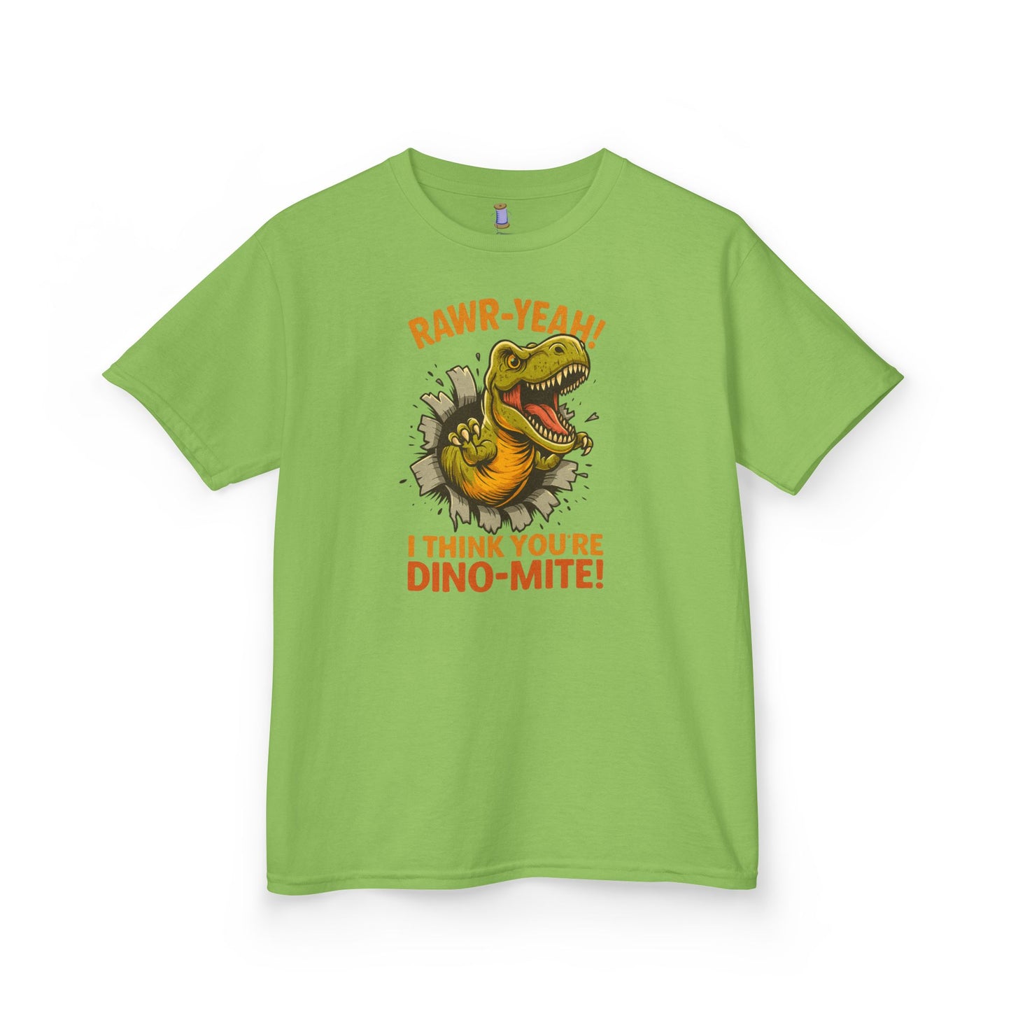 Dino-Mite Kids Tee - Fun Dinosaur T-Shirt for Boys and Girls, Perfect for Birthdays, Everyday Play, Dinosaur Lovers, Casual Wear