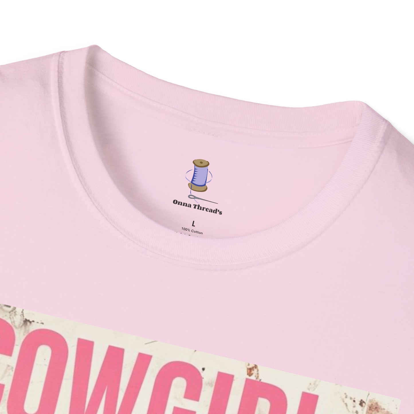Cowgirl Skull Graphic Tee, Unisex Softstyle T-Shirt, Western Style Shirt, Gift for Cowgirls, Country Music Lover Shirt, Rodeo Outfit