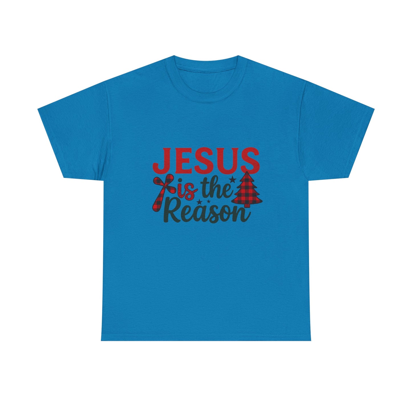Jesus is the Reason Christmas Tee - Faith-Based Holiday Gift