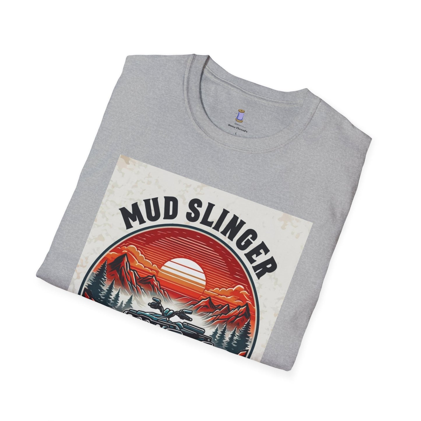 Mud Slinger Unisex Softstyle T-Shirt, Adventure Tee, Off-Road Enthusiast Shirt, Gift for Mud Lovers, Outdoor Sportswear, Gettin Dirty Tee