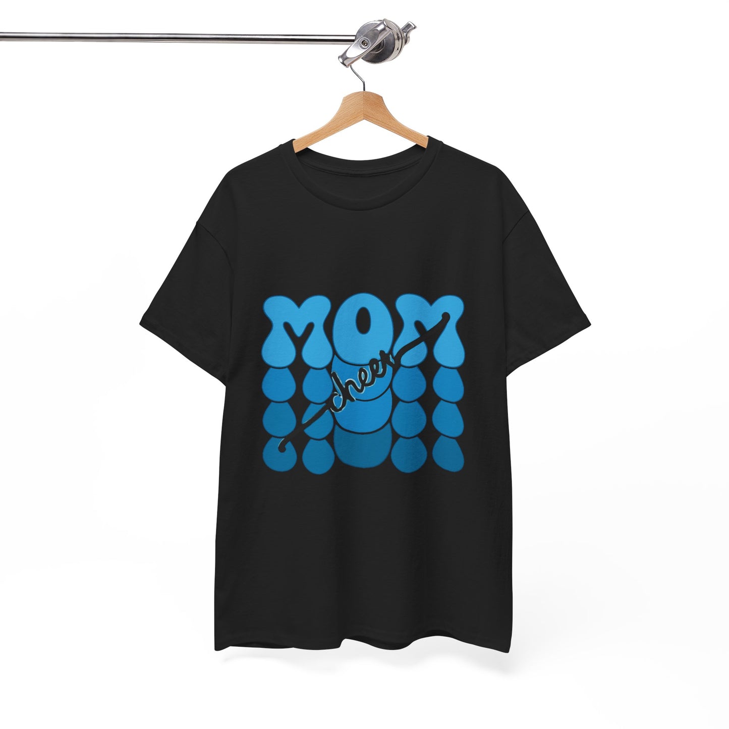 Blue Mom Cheer T-Shirt