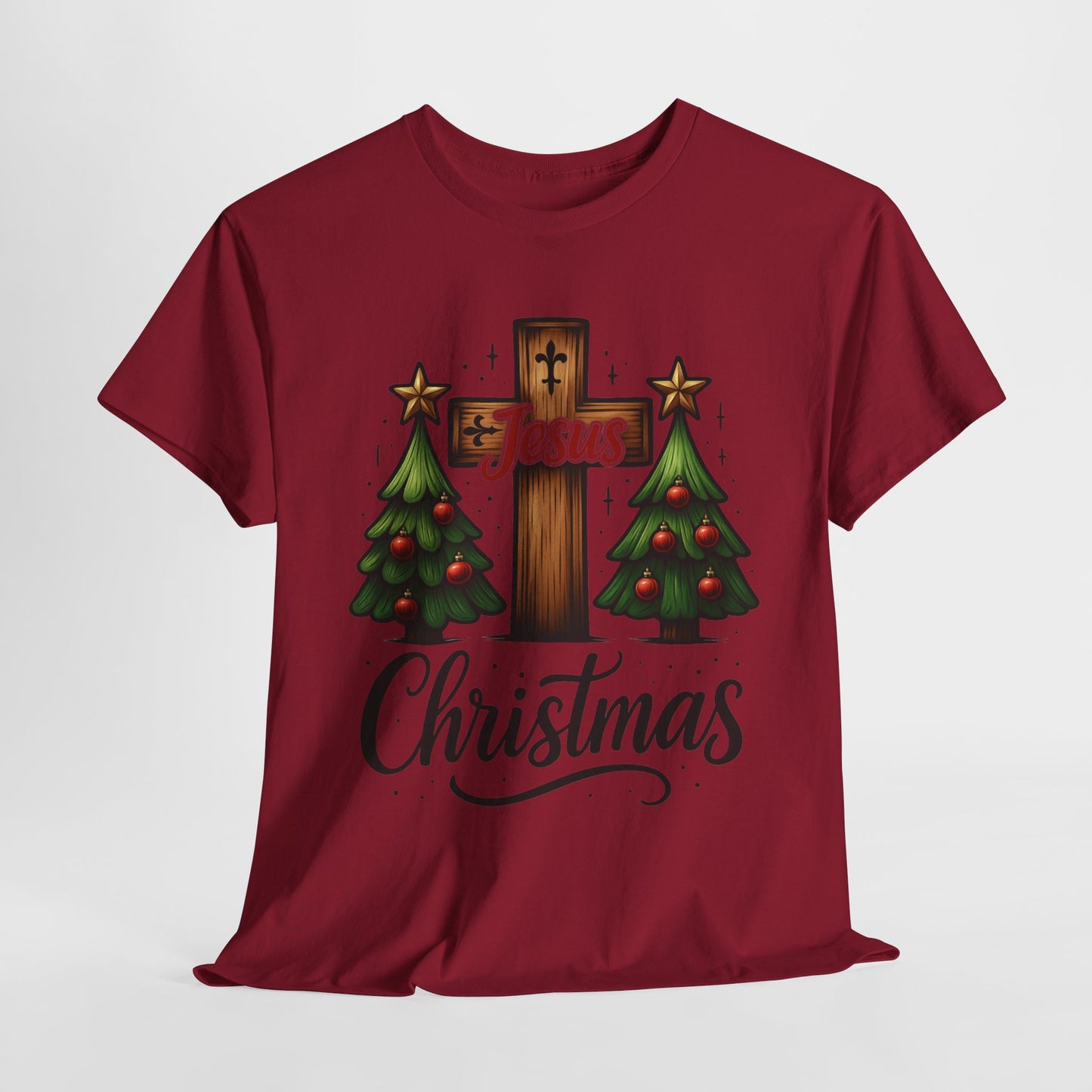 Christmas Cross Unisex Tee