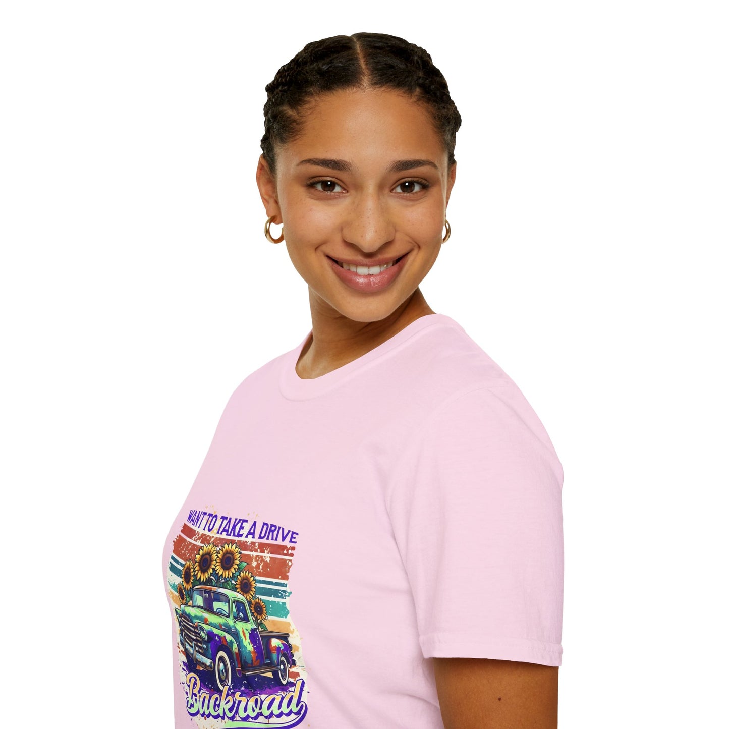 Retro Drive Unisex T-Shirt, Casual Tee, Vintage Car Shirt, Gift for Road Trip Lovers, Summer Style, Outdoor Adventure Apparel