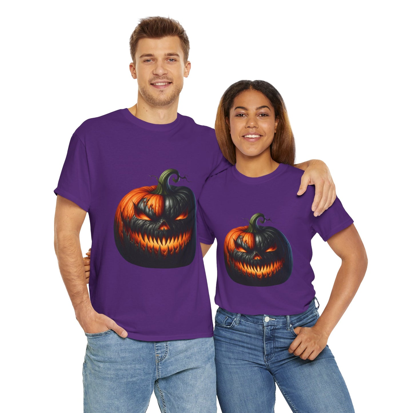 Sinister Pumpkin – Halloween Glow Tee