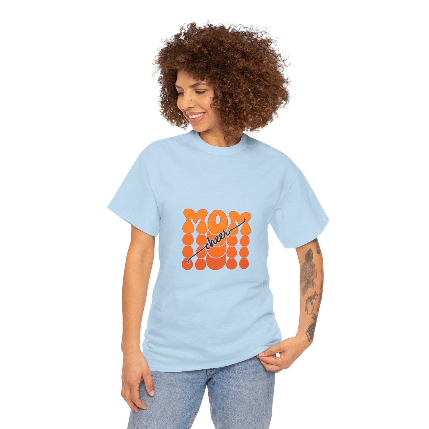 Retro Mom Cheer Tee