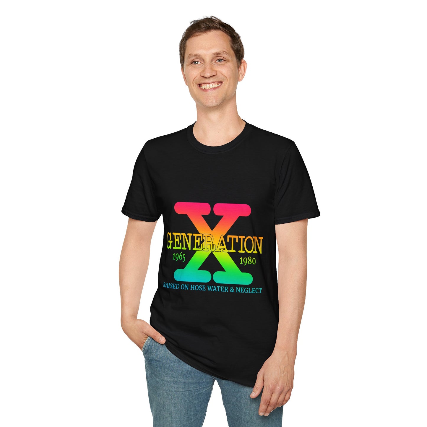 Retro Generation X T-Shirt | Vintage Style Tee, Unisex Gift, Nostalgia Apparel, 80s 90s Fashion, Graphic Tee
