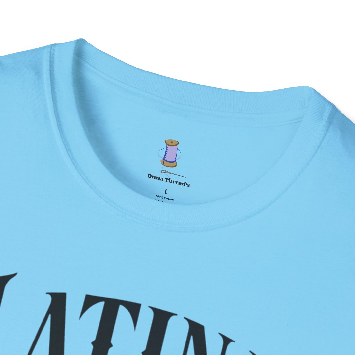 Latina Floral Graphic T-Shirt, Casual Wear, Cultural Pride Tee, Fashion for Latinas, Gifts for Her, Summer Style