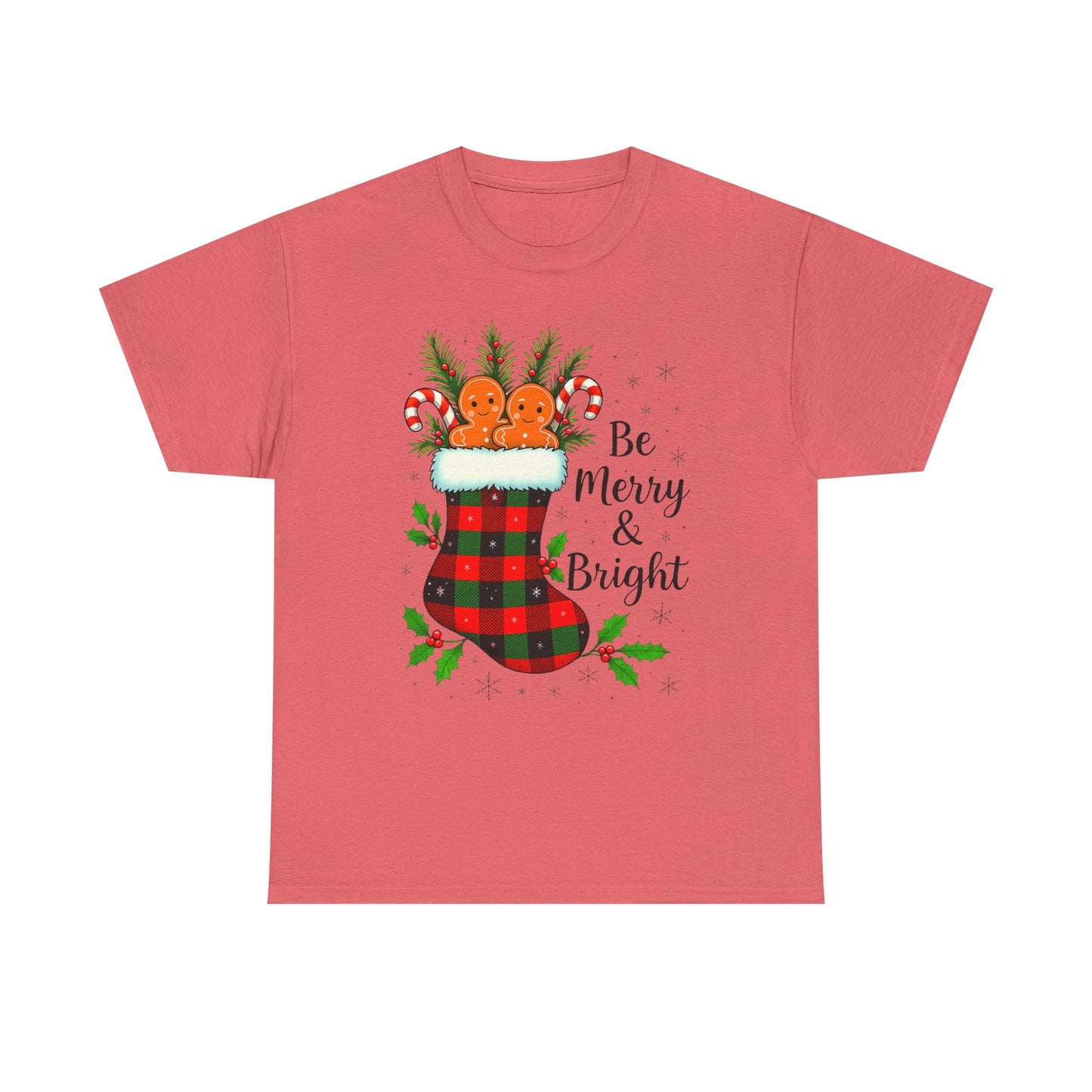 Christmas Plaid Stocking Tee
