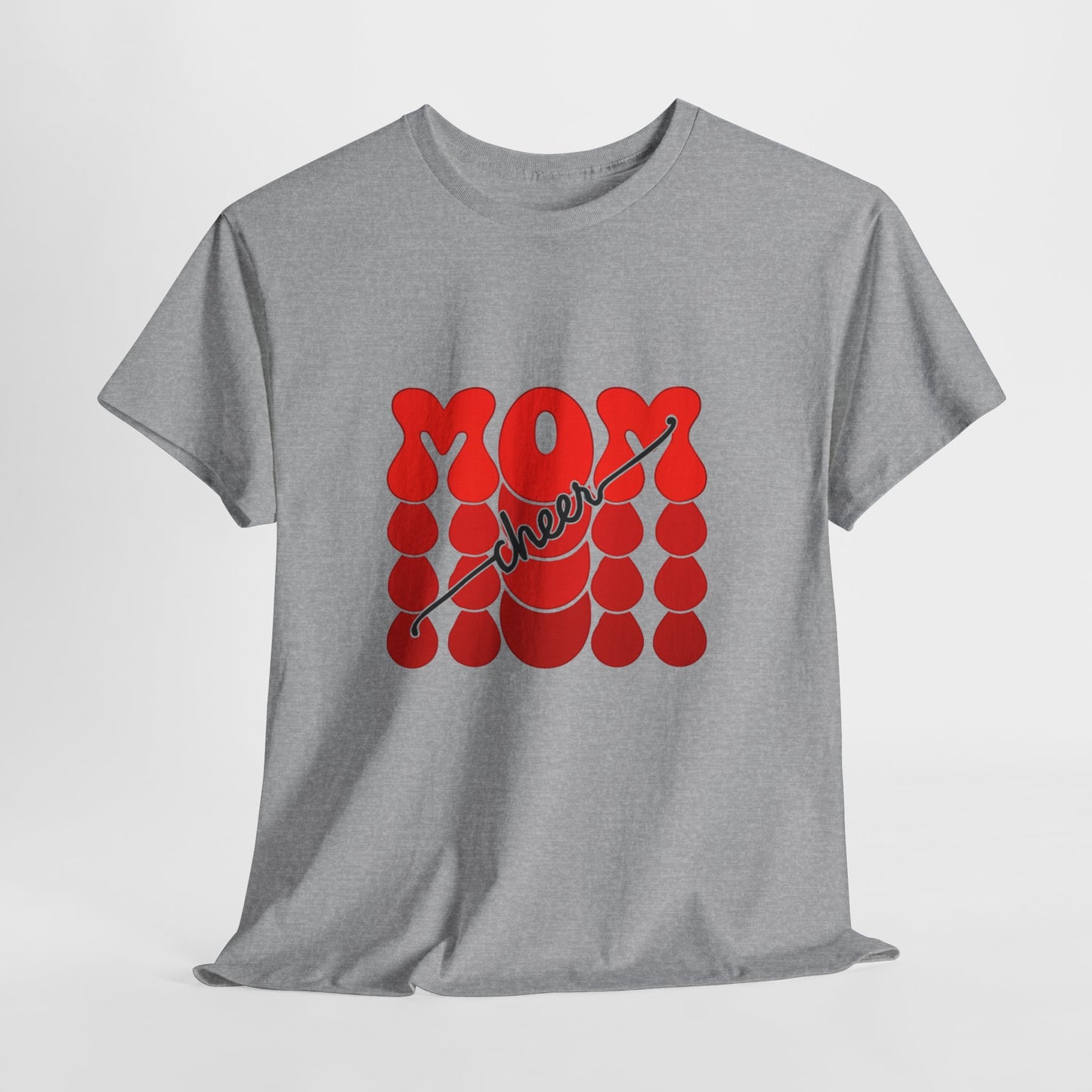 Retro Mom Cheer Tee – Bold Support & Spirit Shirt