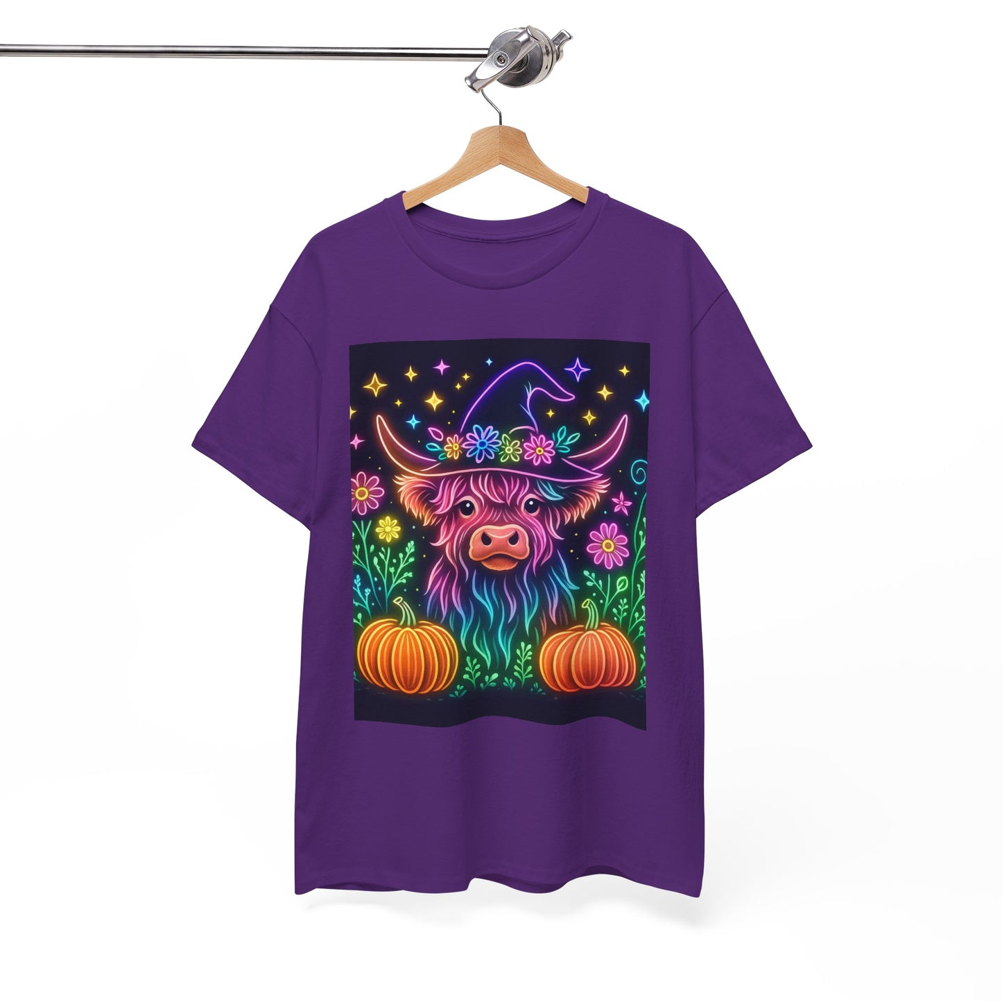 Neon Halloween Highland Tee