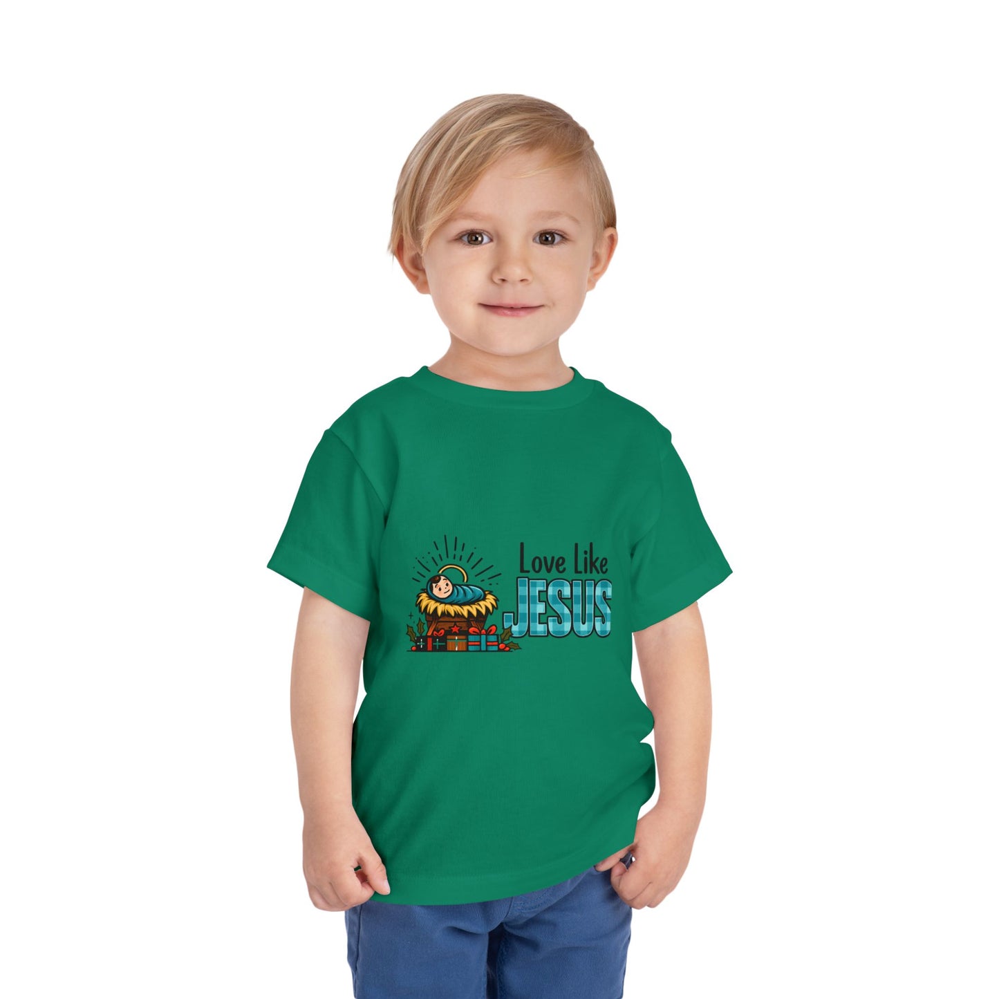 Love Like Jesus Toddler Christmas Tee