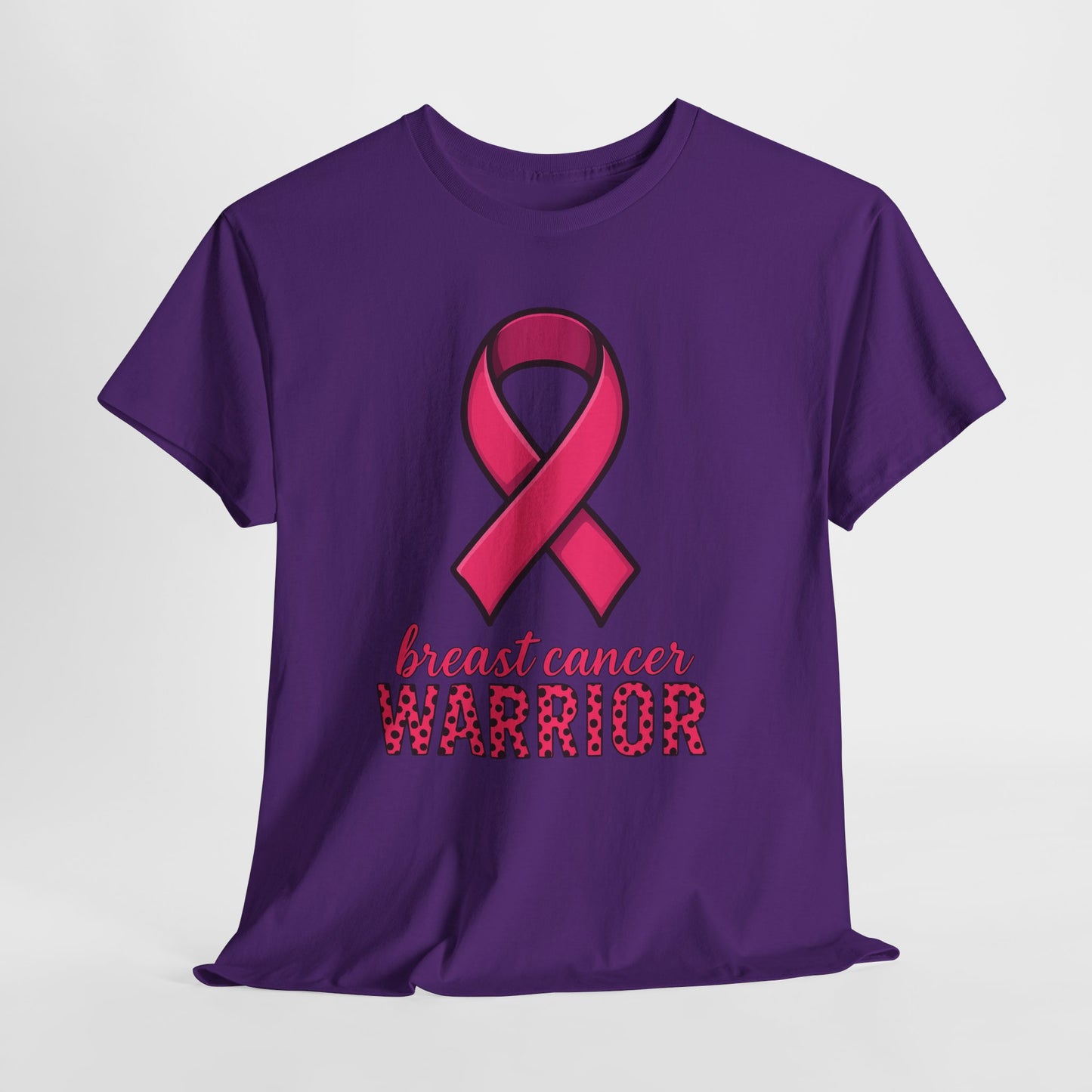 Breast Cancer Warrior Pink Ribbon Tee