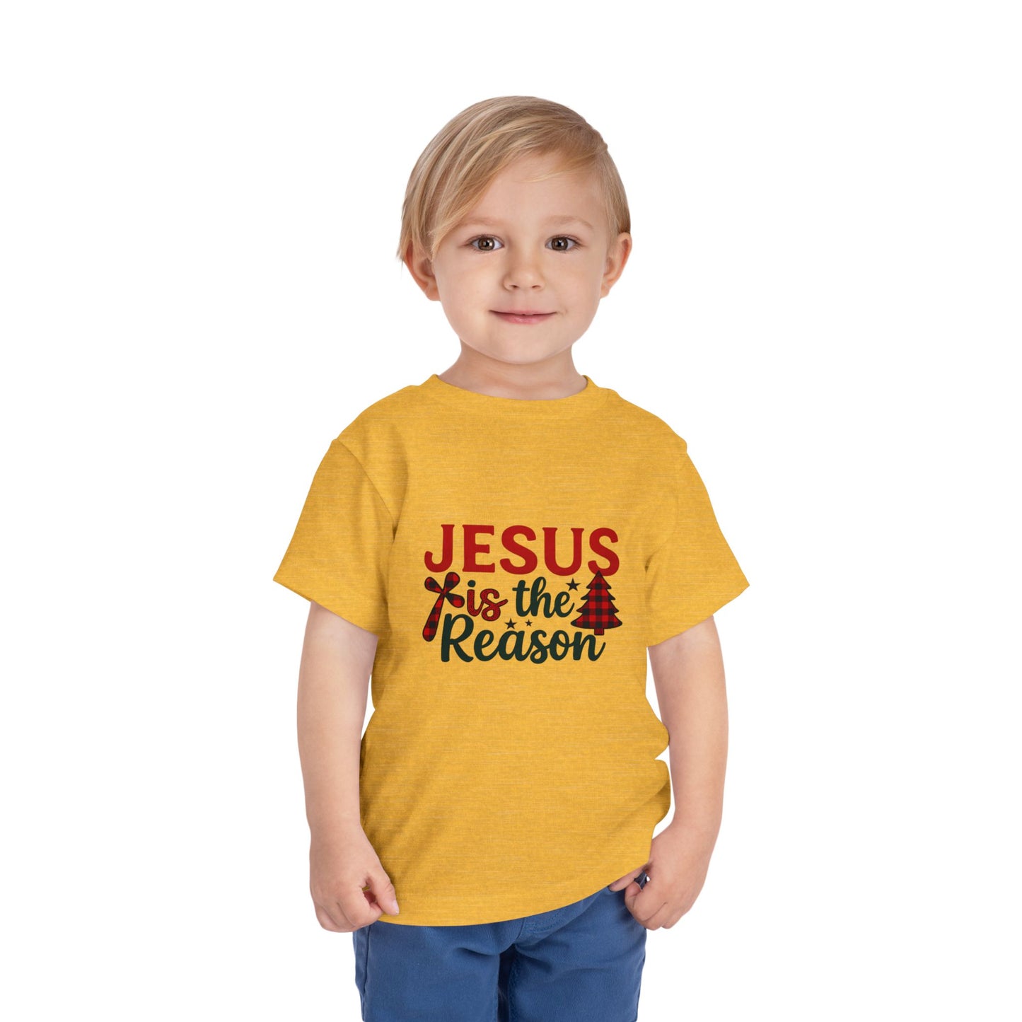 Jesus Is The Reason Toddler Christmas Tee