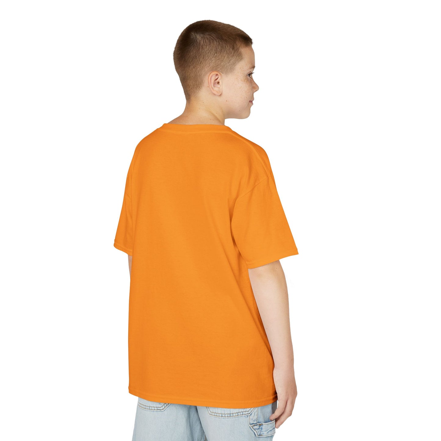 Kids Dinosaur Glow Tee, Fun Kids T-Shirt, Dino Shirt for Kids, Birthday Gift, Unique Kids Clothing, Animal Lover Apparel