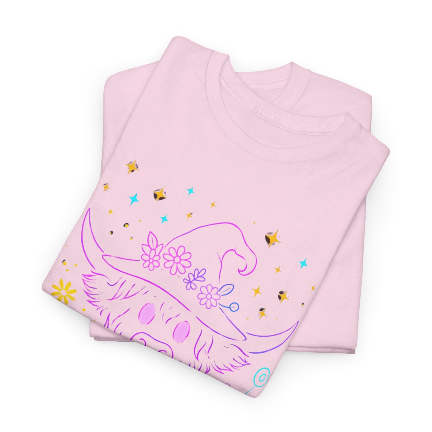 Highland Cow Witch Hat Tee