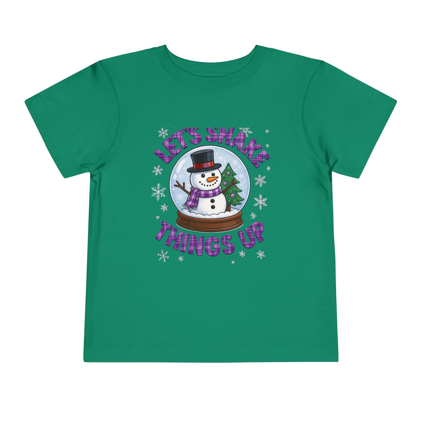 Shake Things Up! Snowman Christmas Toddler Tee