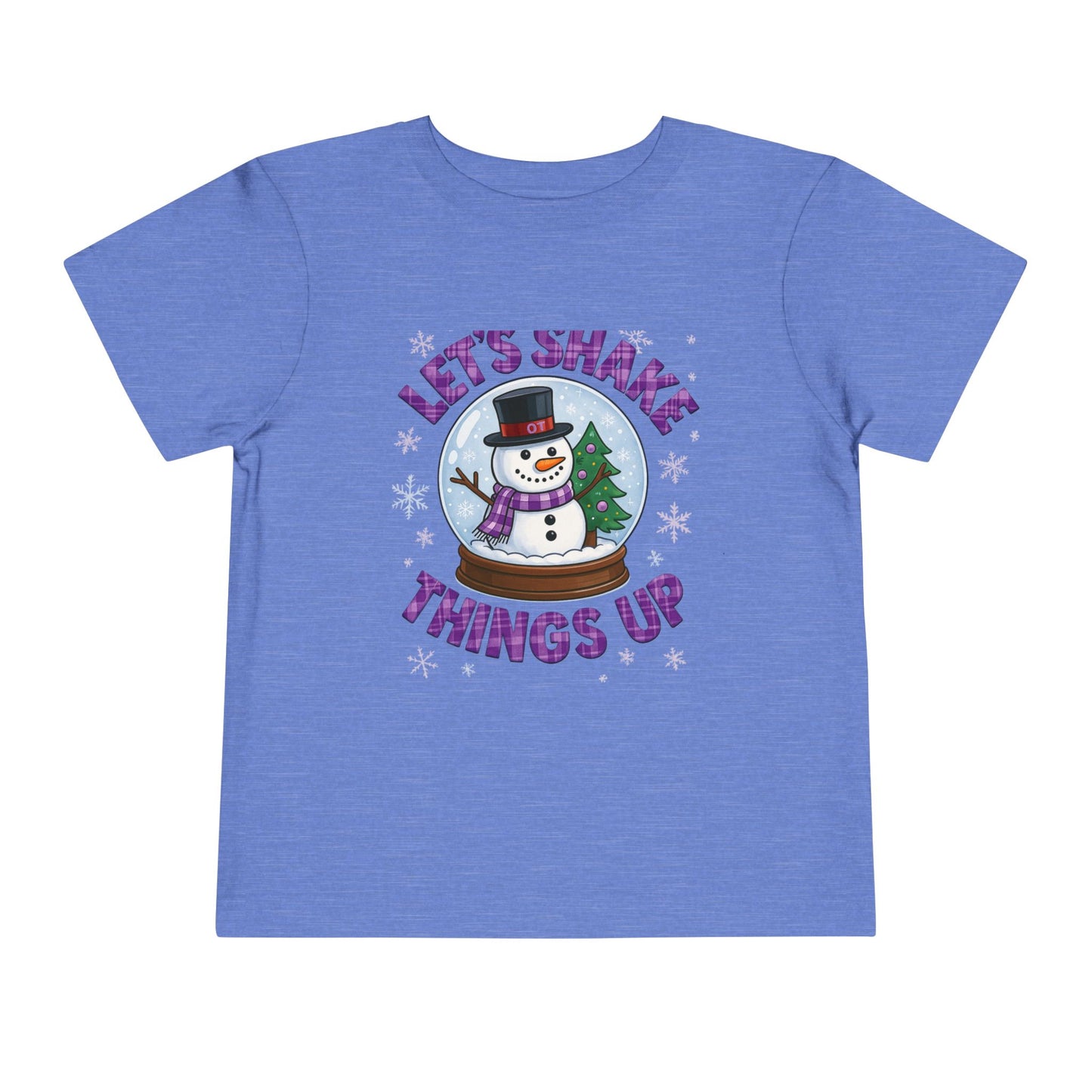 Shake Things Up! Snowman Christmas Toddler Tee