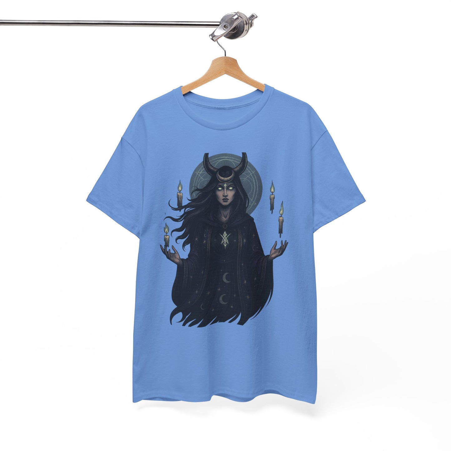 Moonlit Sorceress – Enchanted Candlelight Tee