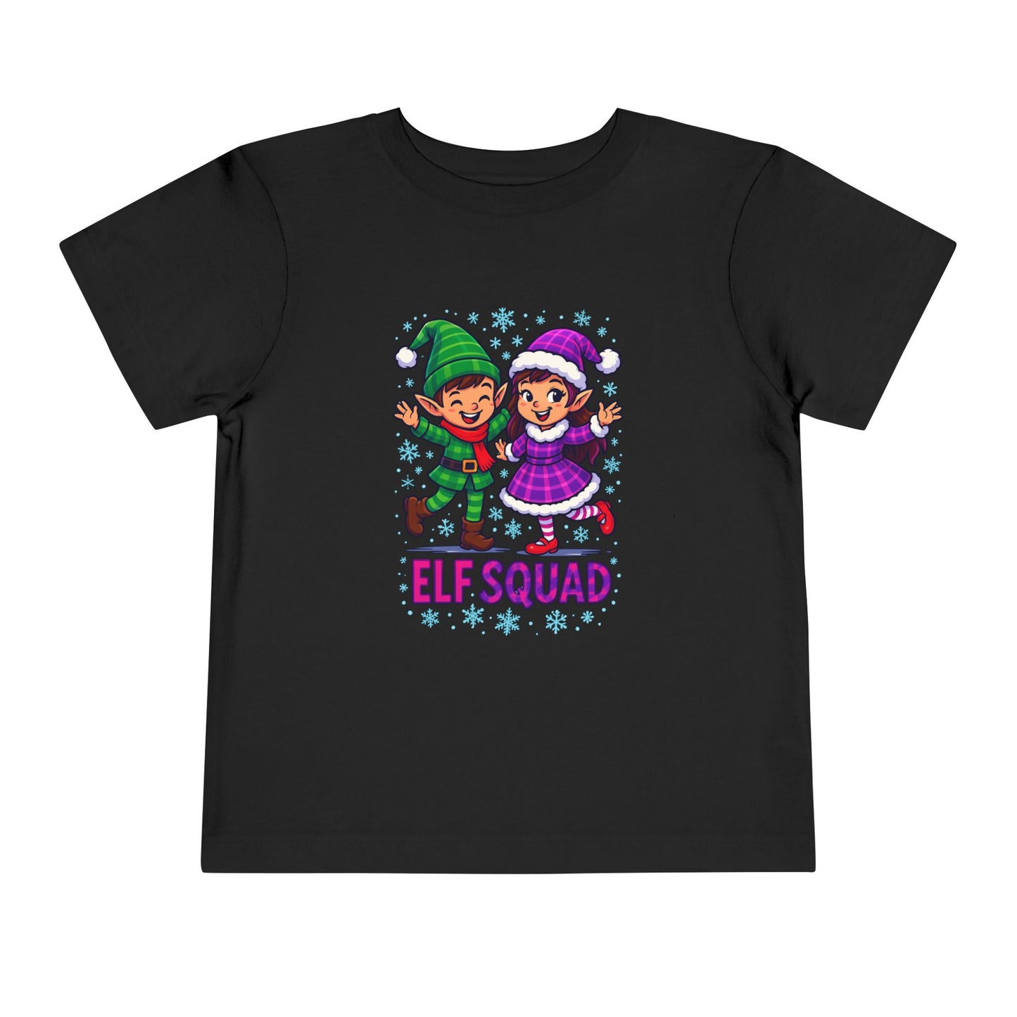 Elf Squad Toddler Christmas Tee