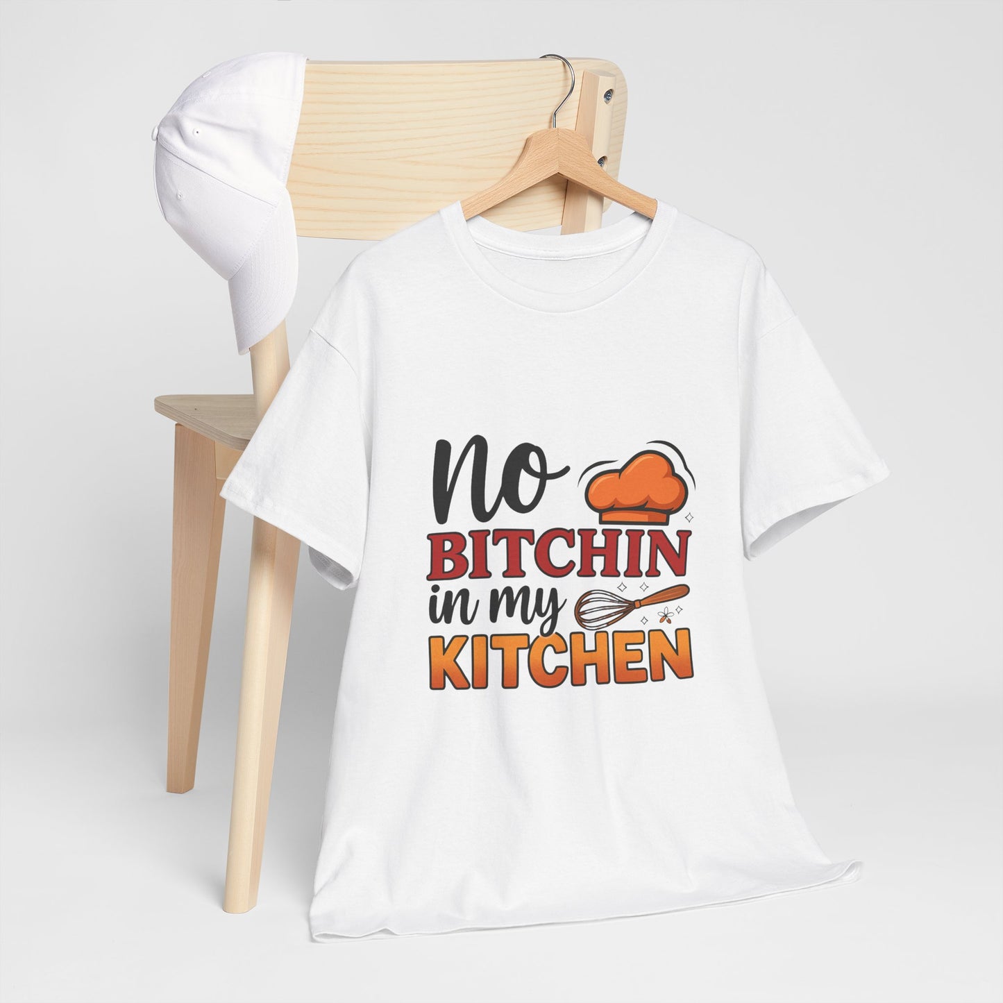 Retro Kitchen Unisex Tee | No Bitchin' in My Kitchen