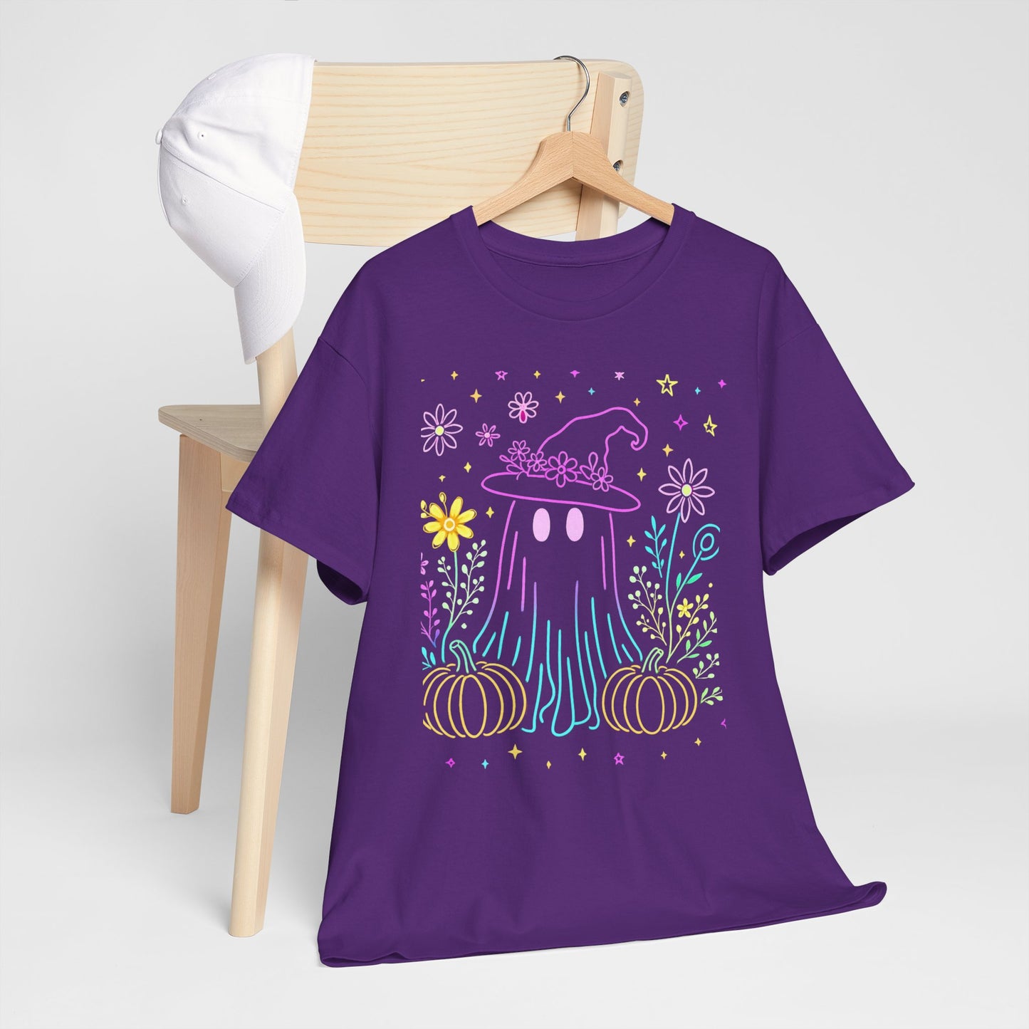 Pastel Ghost Witch Hat Tee