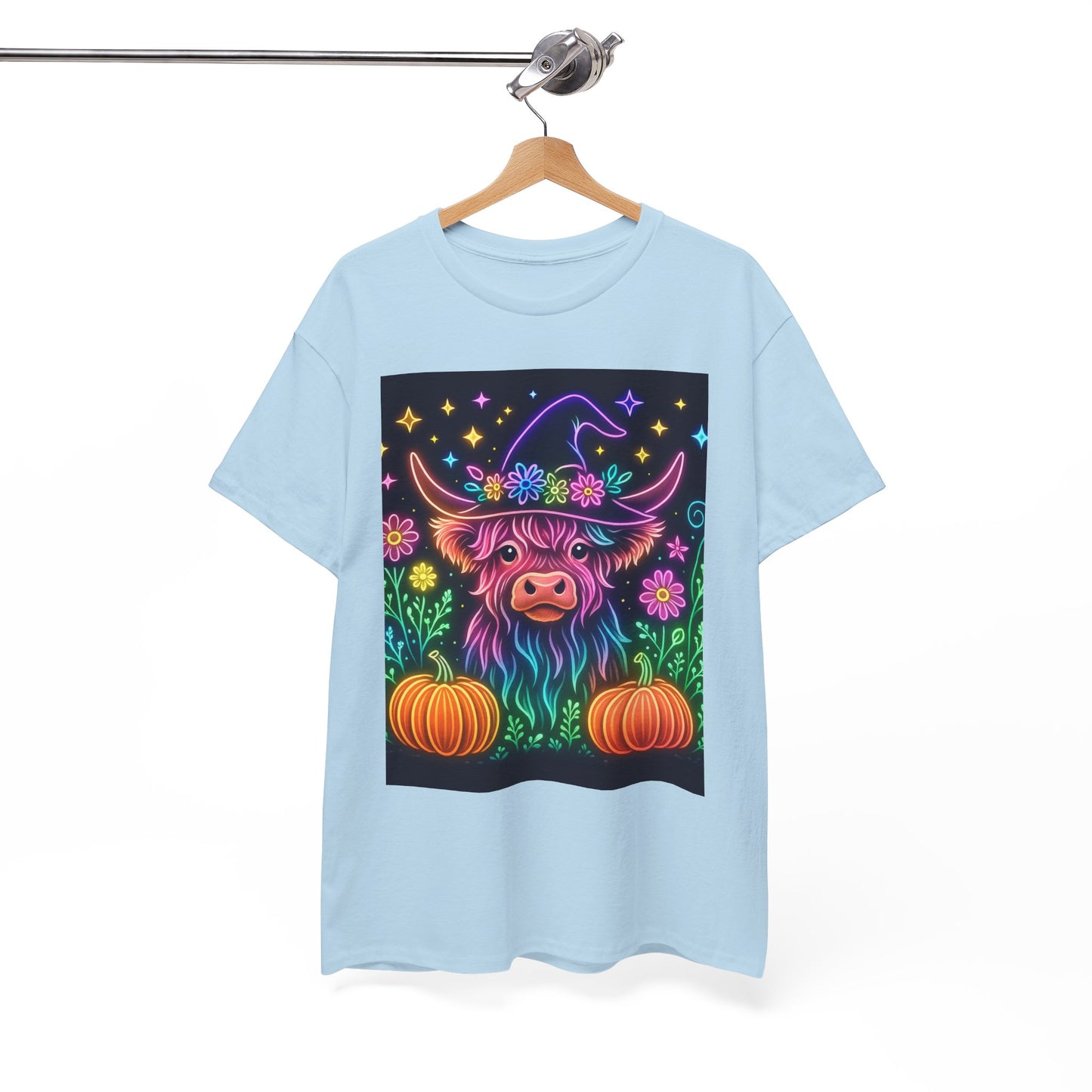 Neon Halloween Highland Tee