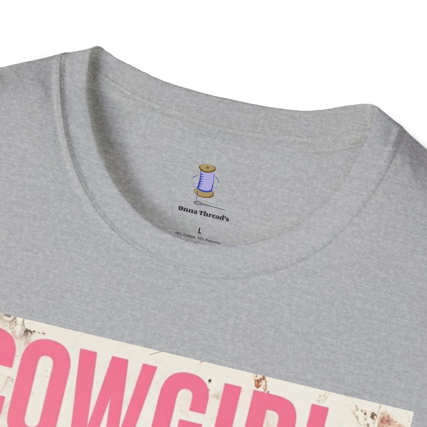 Cowgirl Skull Graphic Tee, Unisex Softstyle T-Shirt, Western Style Shirt, Gift for Cowgirls, Country Music Lover Shirt, Rodeo Outfit