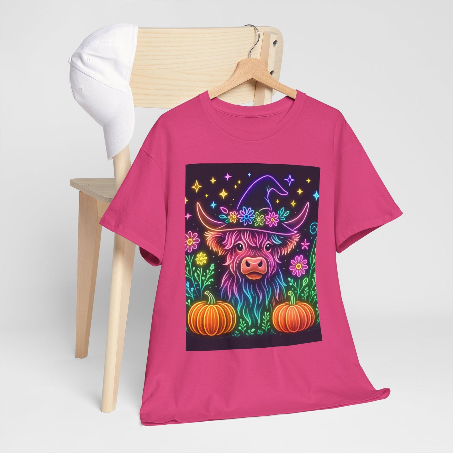 Neon Halloween Highland Tee