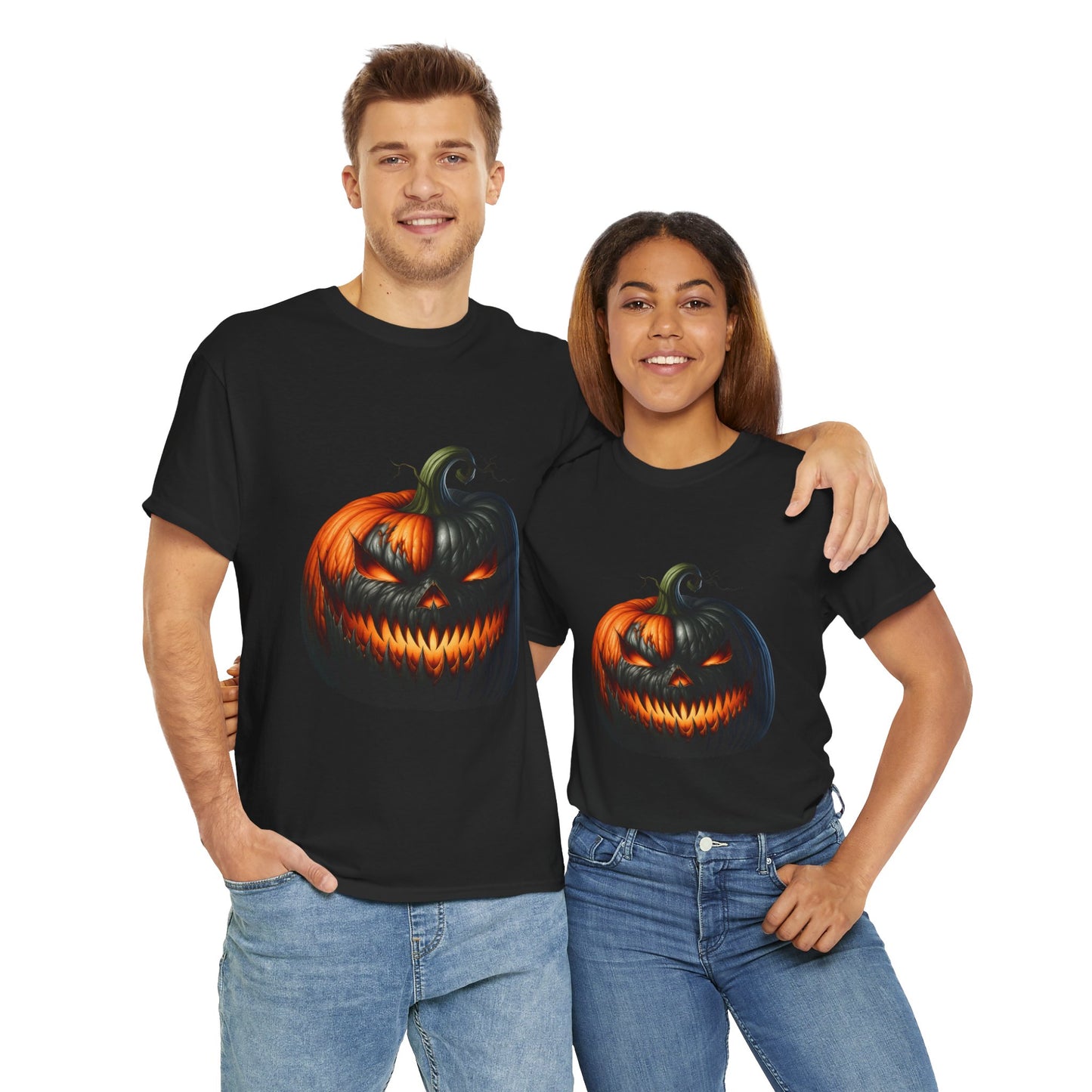 Sinister Pumpkin – Halloween Glow Tee