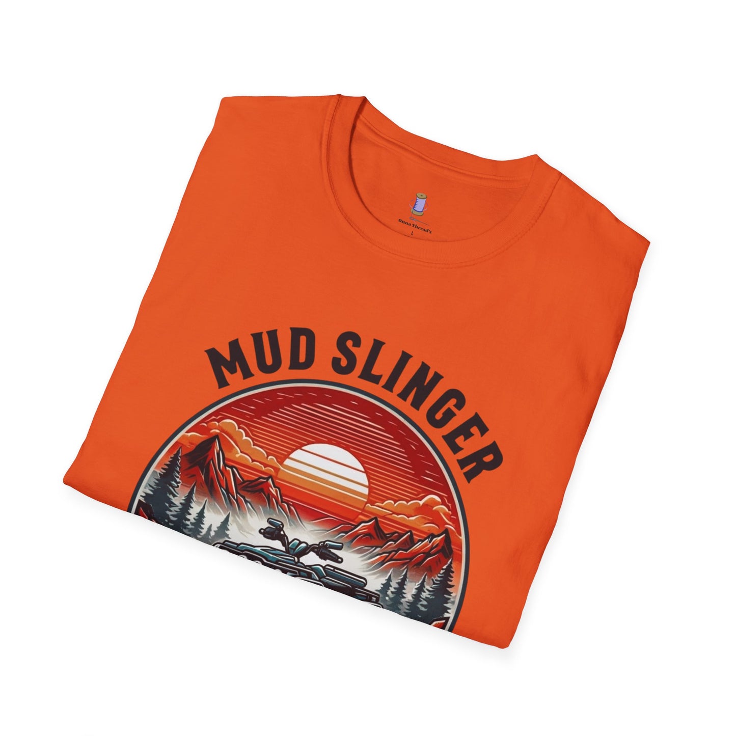Mud Slinger Unisex Softstyle T-Shirt, Adventure Tee, Off-Road Enthusiast Shirt, Gift for Mud Lovers, Outdoor Sportswear, Gettin Dirty Tee