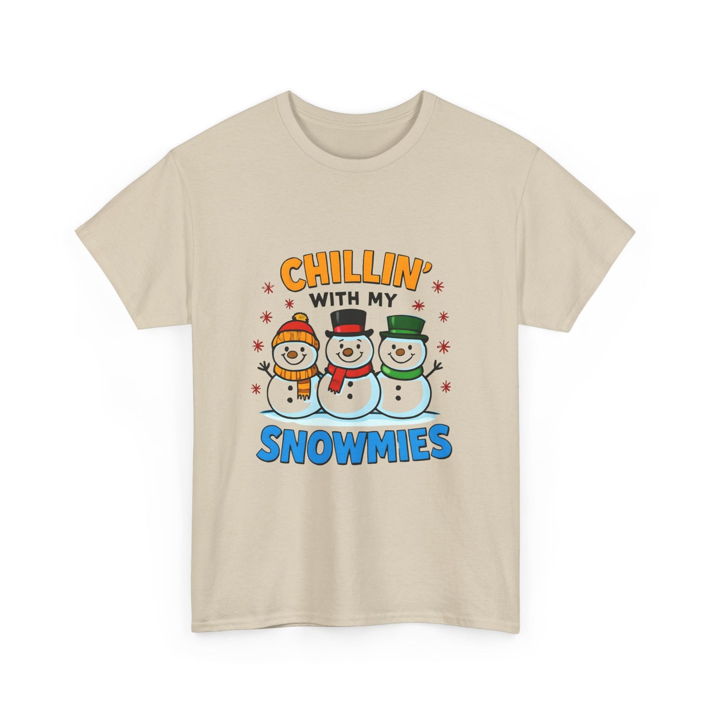 Chillin' With My Snowmies - Cancer Awareness Tee