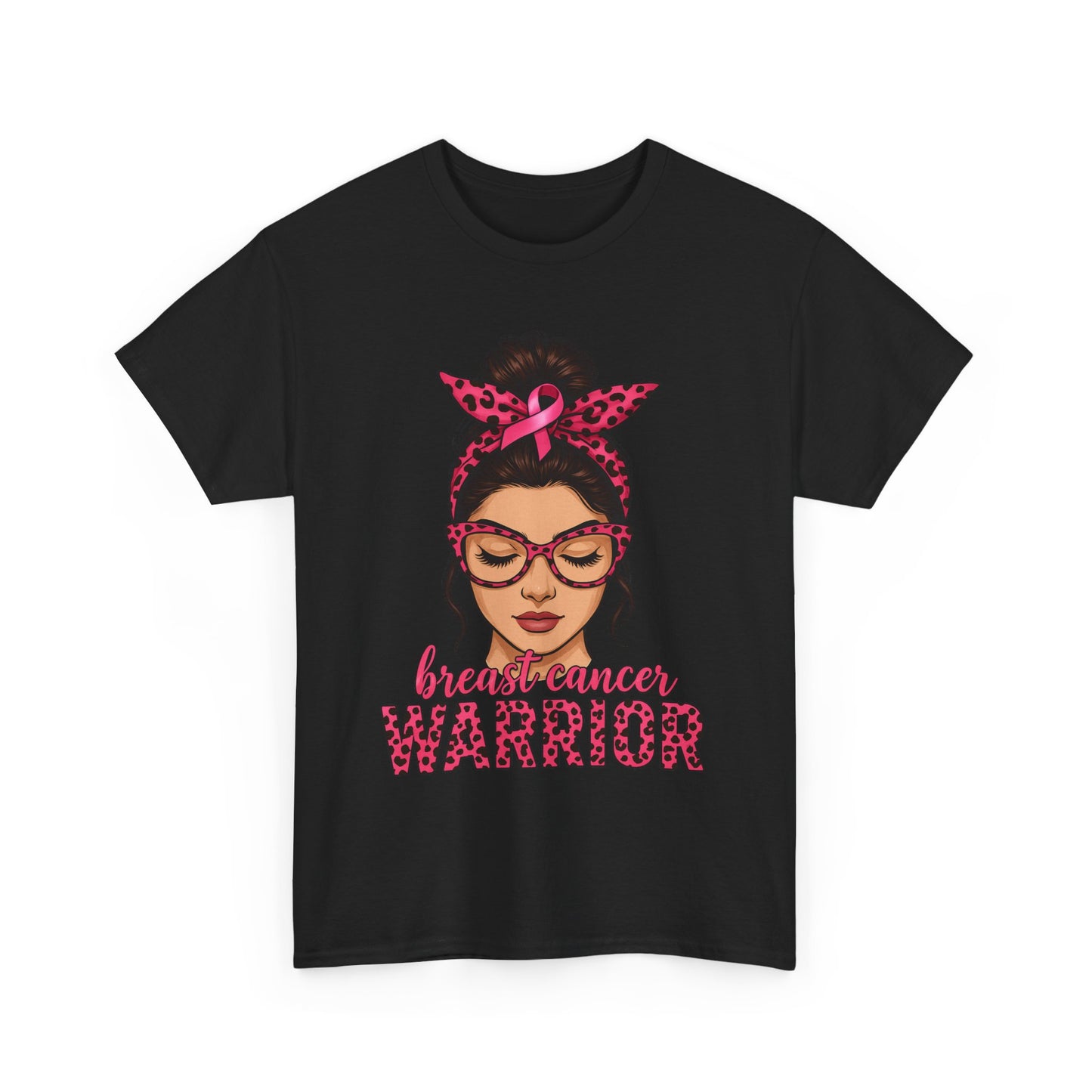 Breast Cancer Warrior Tee - Pink Ribbon Support