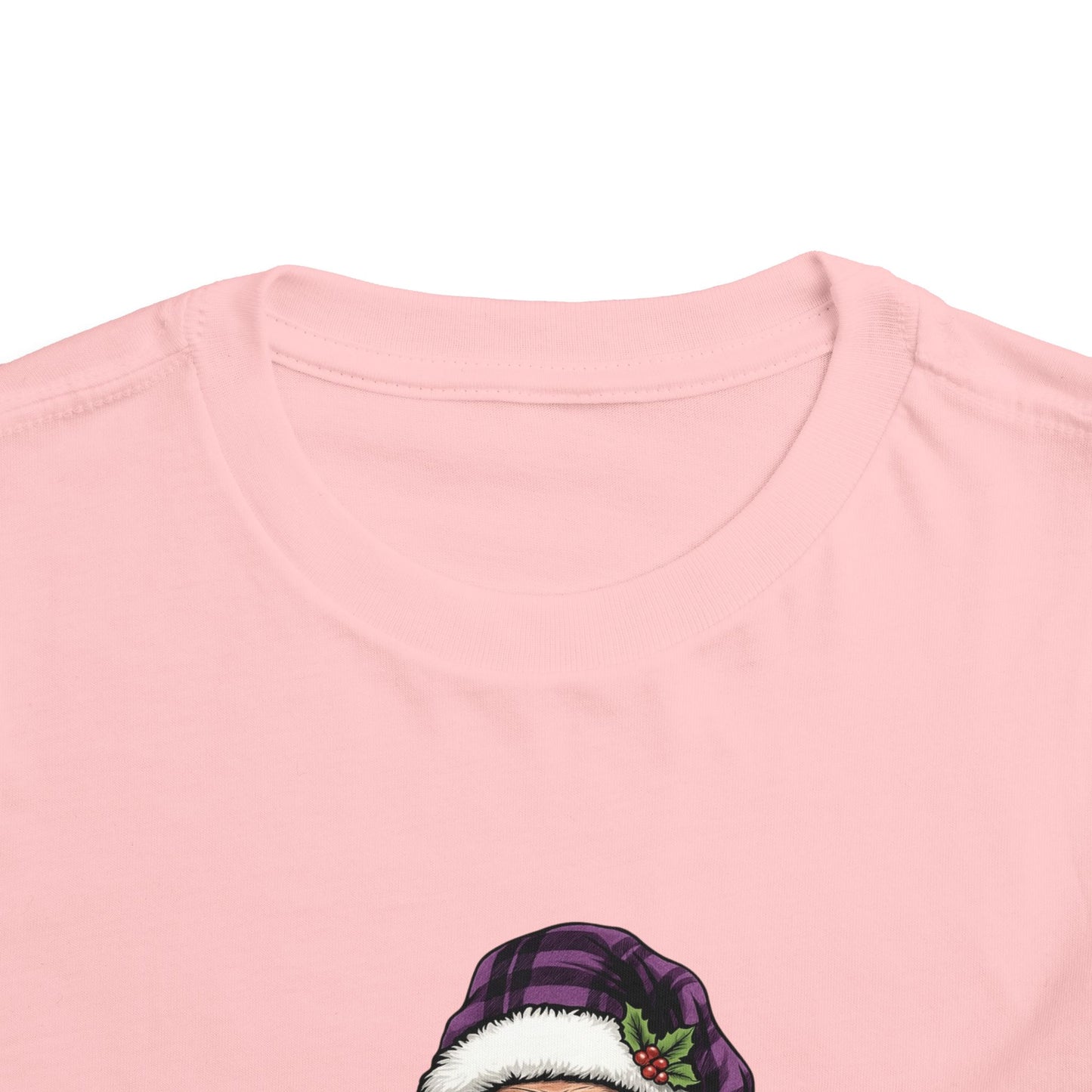 Santa's 'Don't Stop Believin' Toddler Christmas Tee