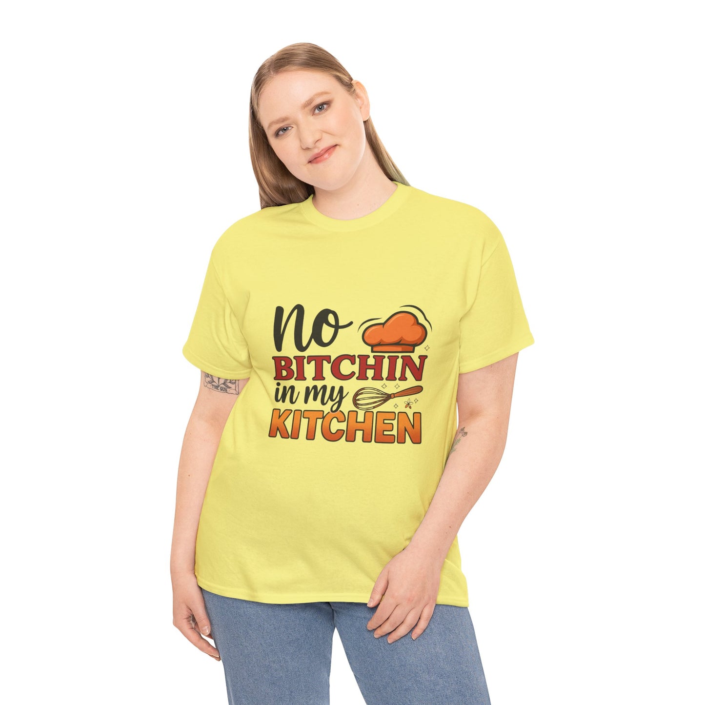 Retro Kitchen Unisex Tee | No Bitchin' in My Kitchen