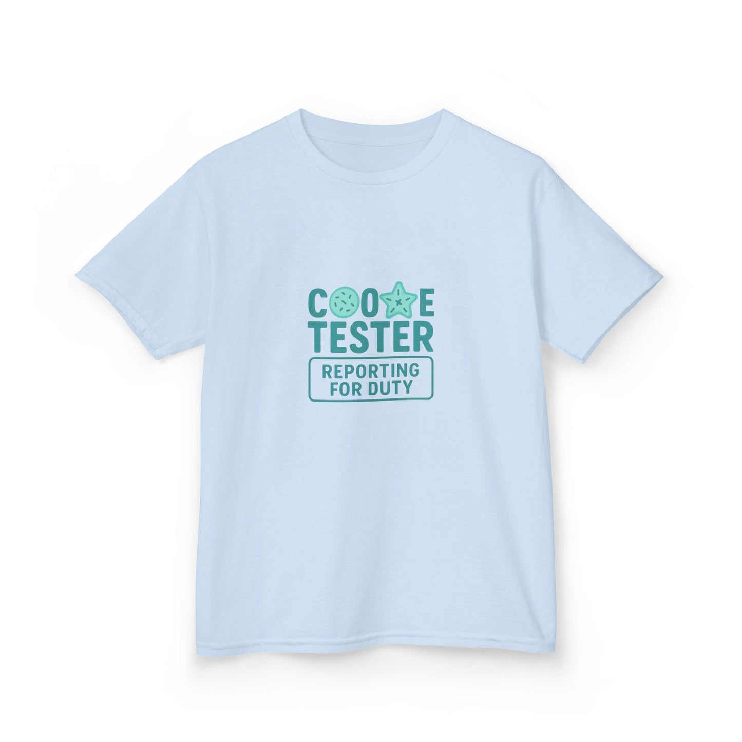 Cookie Tester Dinosaur Christmas Kids Tee