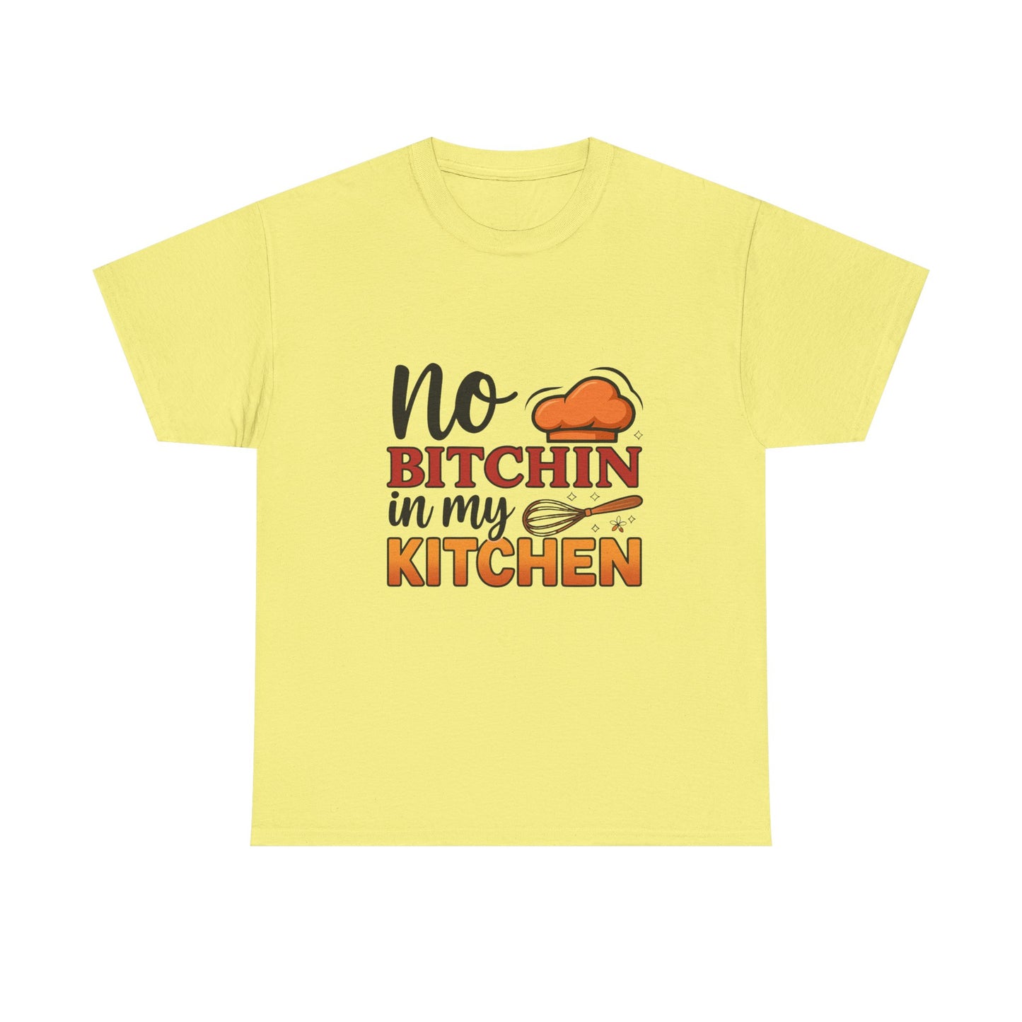 Retro Kitchen Unisex Tee | No Bitchin' in My Kitchen