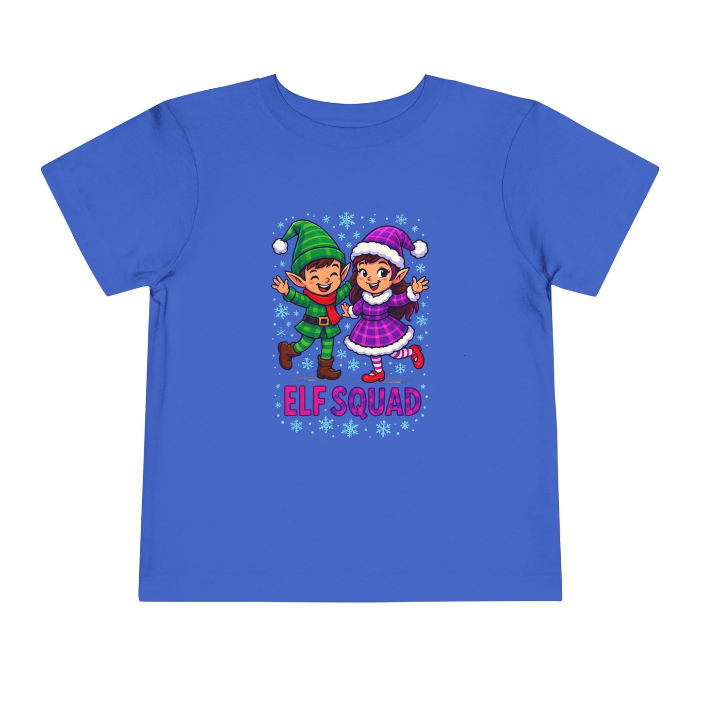Elf Squad Toddler Christmas Tee