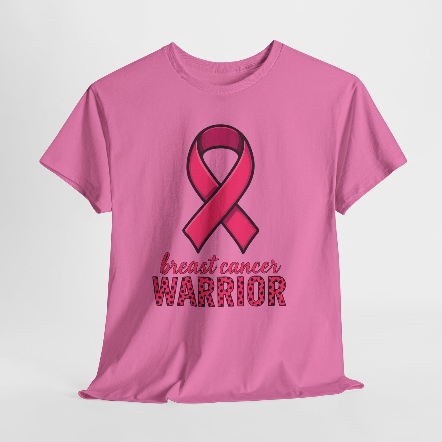 Breast Cancer Warrior Pink Ribbon Tee