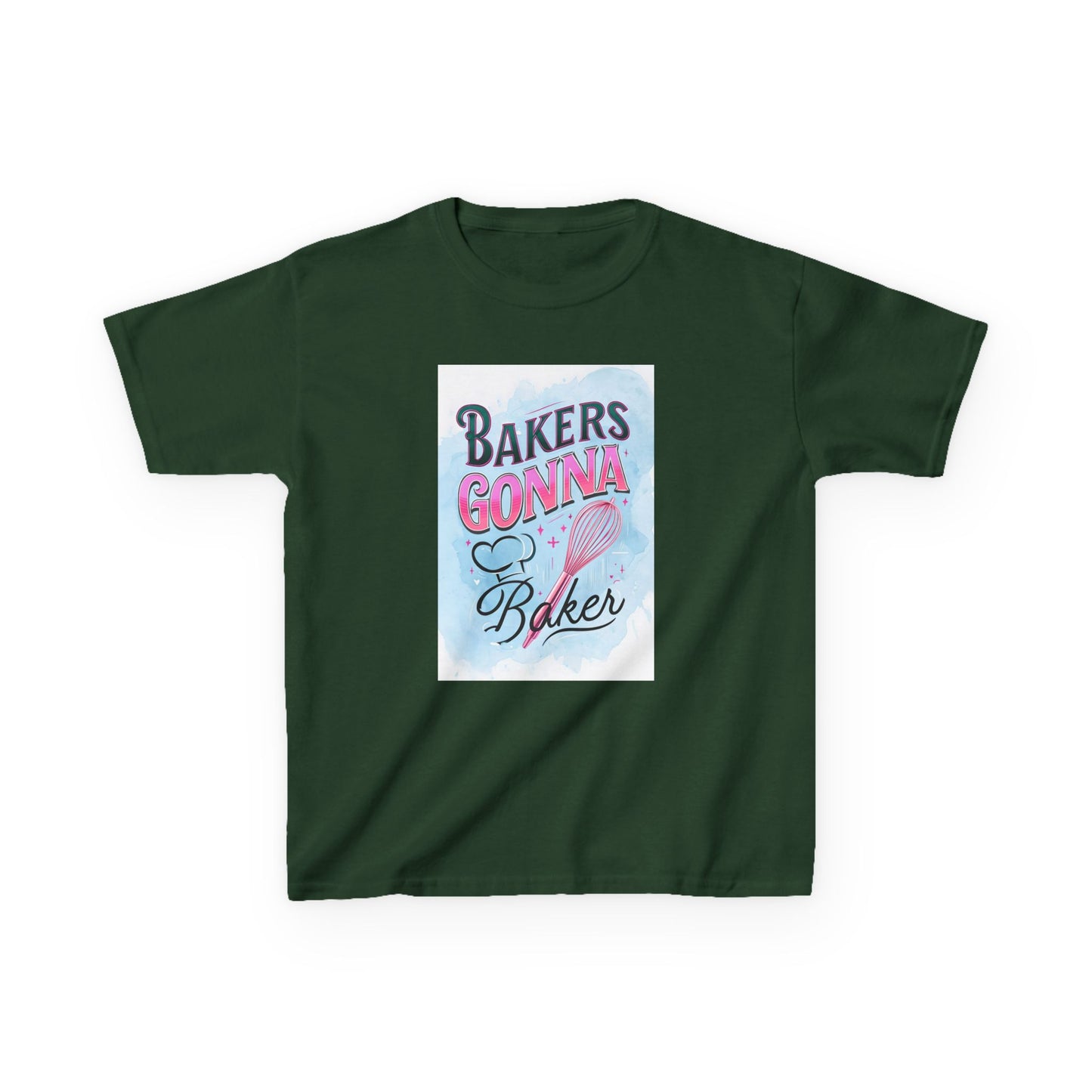 Bakers Gonna Bake Dinosaur Christmas Kids Tee