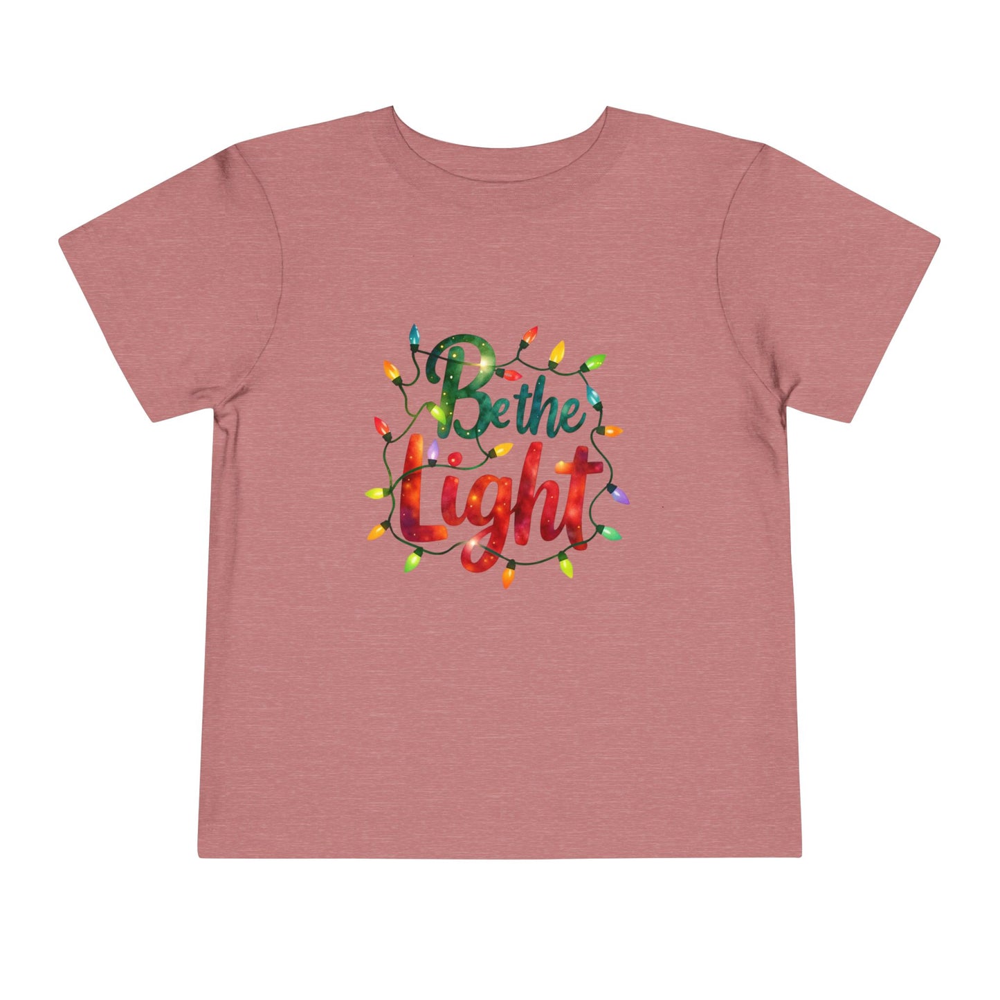 Be the Light Toddler Christmas Tee