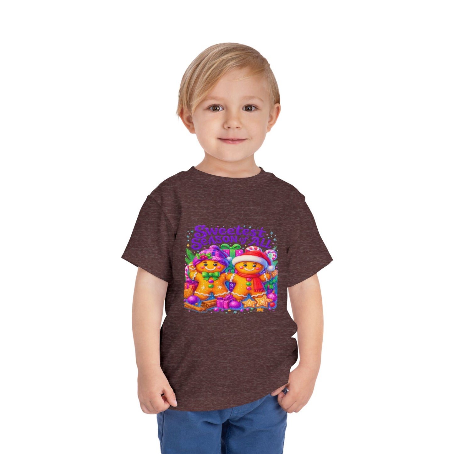 Sweetest Season Gingerbread Christmas Toddler Tee