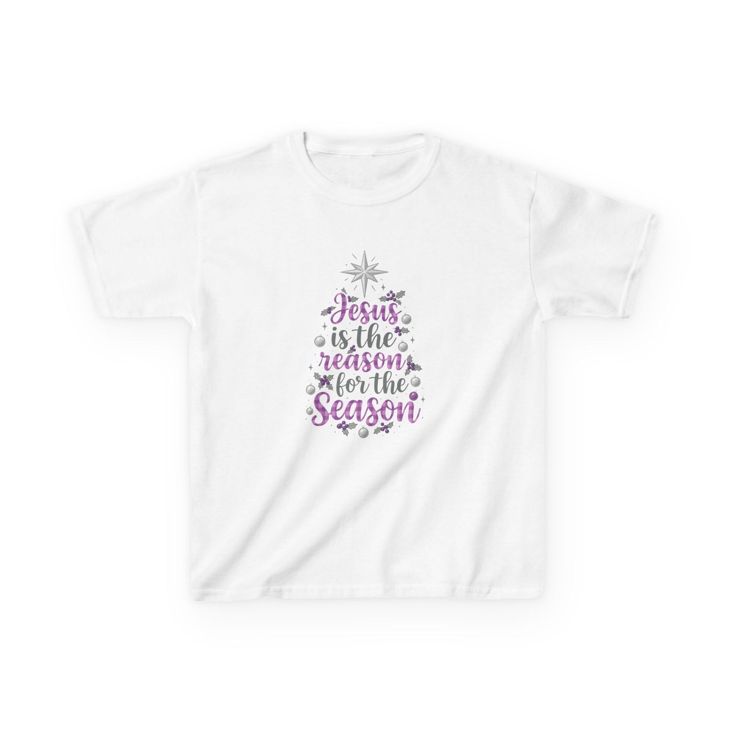 Jesus is the Reason Christmas Dinosaur Tee