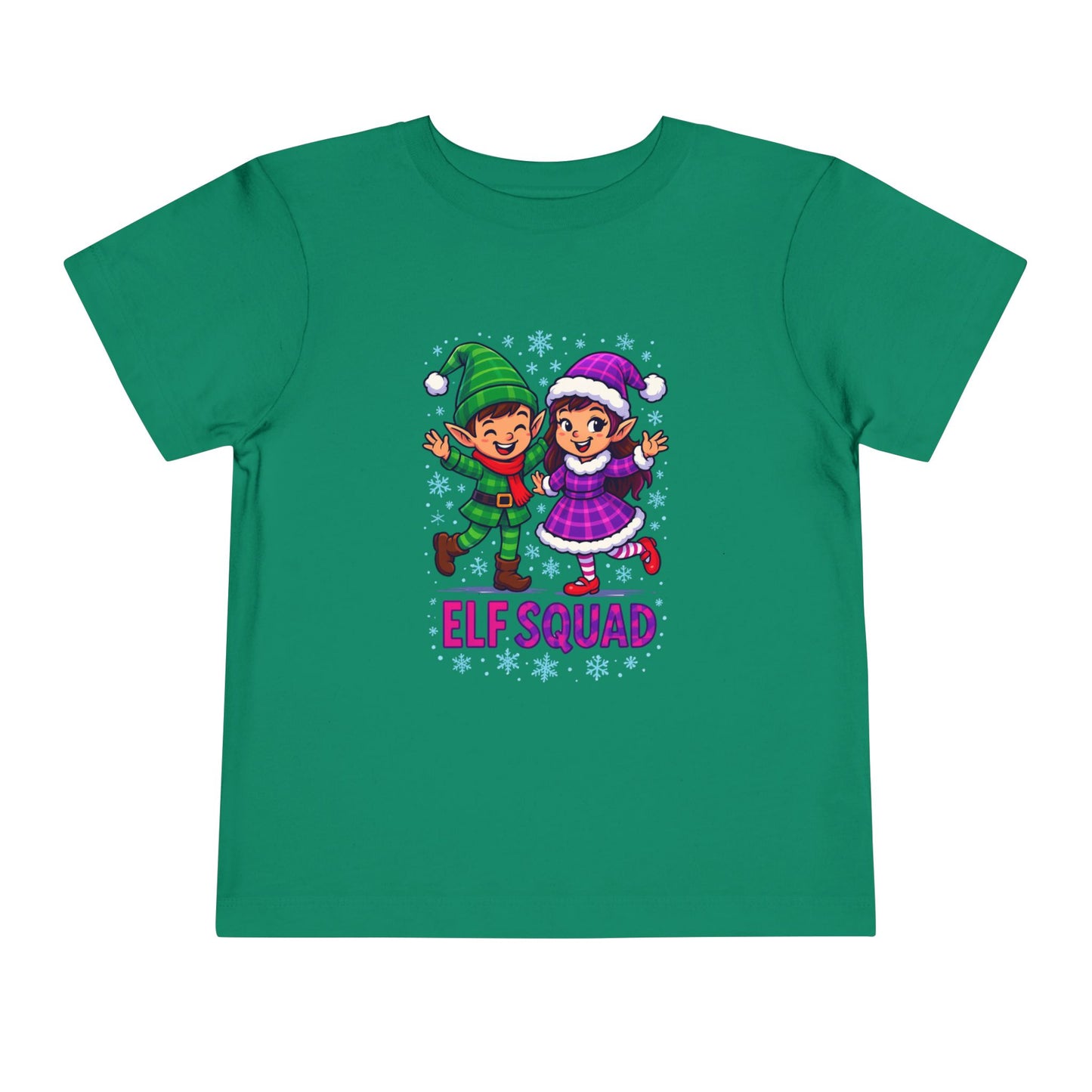 Elf Squad Toddler Christmas Tee
